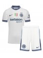 Billige Inter Milan Alessandro Bastoni #95 Bortedraktsett Barn 2024-25 Kortermet (+ Korte bukser)